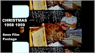 Christmas 1958 1959 - 8mm Film Footage @8mmfilmarchive