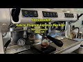 HOW TO PROGRAM SHOT BUTTONS OF ESPRESSO MACHINE NOUVA SIMONELLI