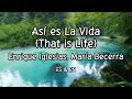 Así es La Vida - Enrique Iglesias, María Becerra (Letra/Lyrics) with English Translation