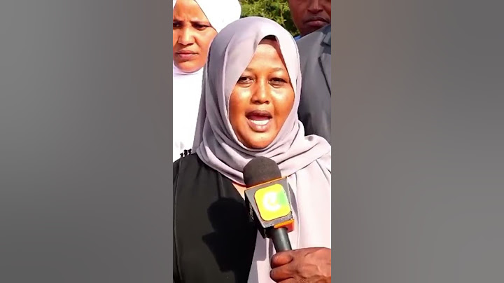 "Tumekatazwa kufanya kazi yetu", asema Nominated MCA Hon. Kamila Warsame