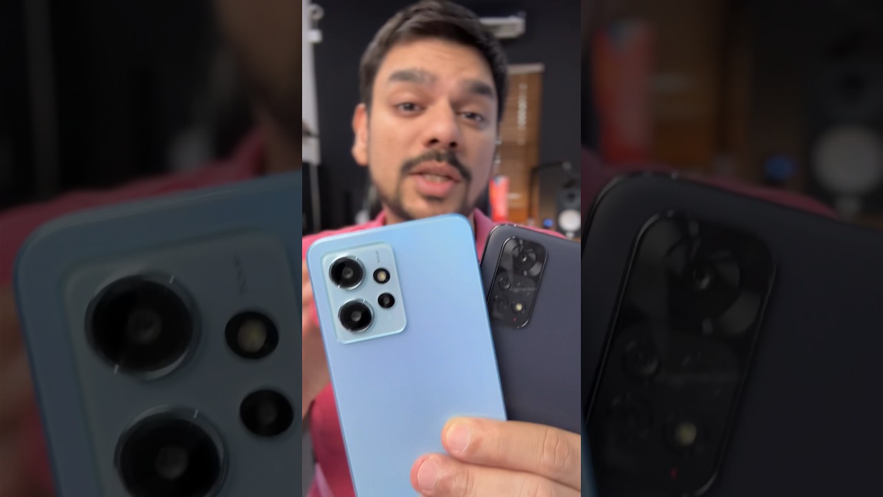 Xiaomi Redmi Note 12 vs 11 #comparison #redminote12 #redminote11