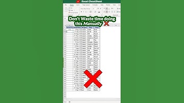 Create Sequence Number Automatically in 30 Seconds! 🤯 #youtubeshorts #shorts #short #excel