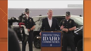 ⁣Idaho Gov. Little sends state troopers to Texas-Mexico border