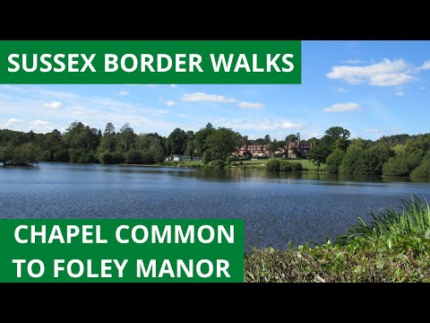 WALKS IN SUSSEX & HAMPSHIRE at CHAPEL COMMON & THE FOLEY ESTATE (SOUTH DOWNS NATIONAL PARK)