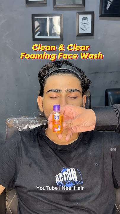 Clean and clear Face Wash for Oily Skin Review #clean&clear #youtubeshorts #shortsfeed #shorts ￼
