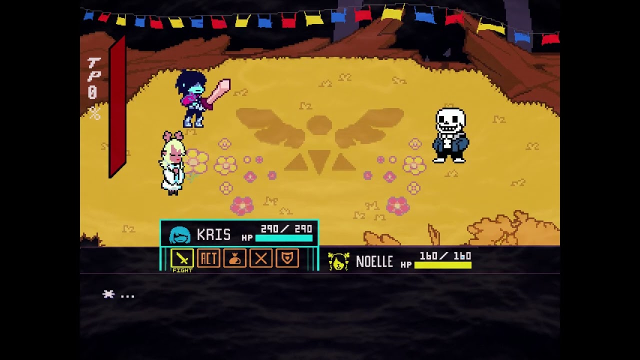 (DELTARUNE UST) song that will play when you fight sans