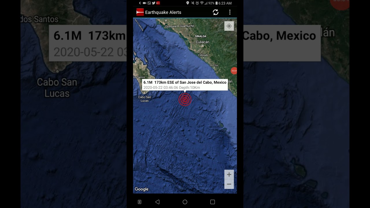 Earthquake San Jose Cabo Earthquake San Jose Cabo