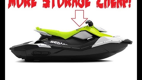 More Storage for Seadoo Spark for Under $10