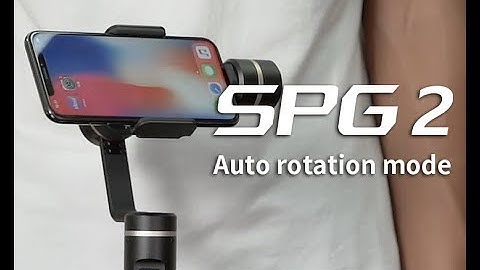 Feiyu SPG 2 Auto Rotation Mode Official Quick Guide