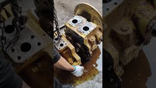 CAT 336D K5V200 Hydraulic Pump Disassembly and Repair Demo3228733