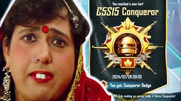 Finally Reached C5S15 Conqueror🔥