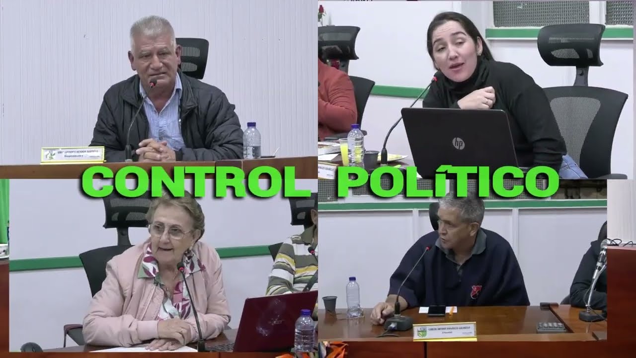 DÉCIMO TERCERA SESIÓN DEL PRIMER PERIODO DEL CONCEJO MUNICIPAL DE JARDÍN