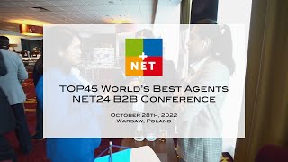 Net24 Top45 Worlds Best Agents Conference Warsaw 2022