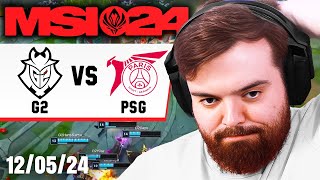 G2 vs PSG｜EL QUE PIERDA ELIMINADO