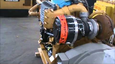 CAT C18 Marine Generator Set.
