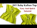 Diy baby kaftan top easy and quick tutorial 