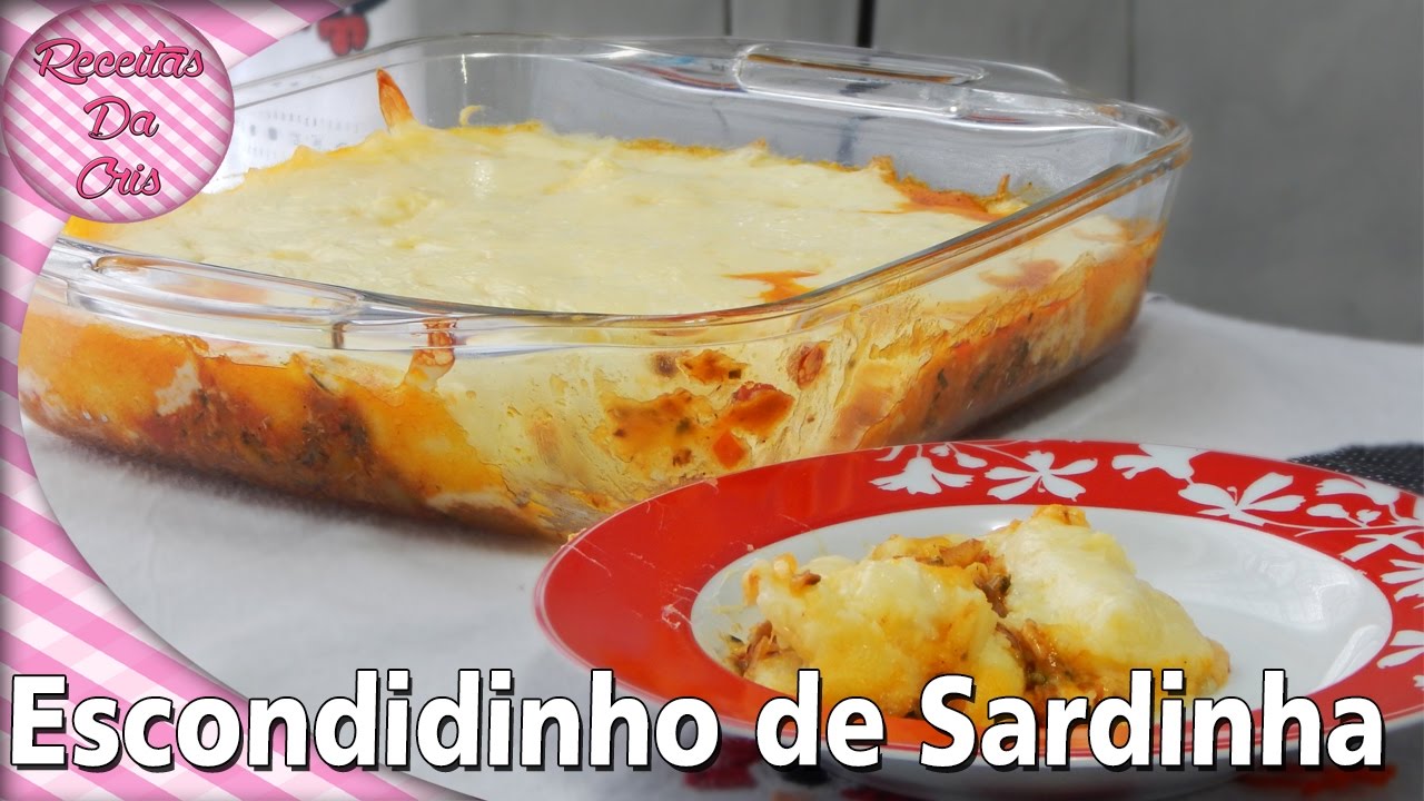 ESCONDIDINHO DE SARDINHA | RECEITAS DA CRIS