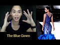 [ENG SUB] Pia Wurtzbach talks about her blue gown & "smize" look in Miss Universe