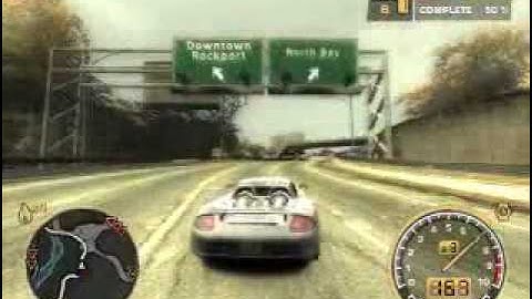 Nfs Most Wanted challenge series #37 time trial