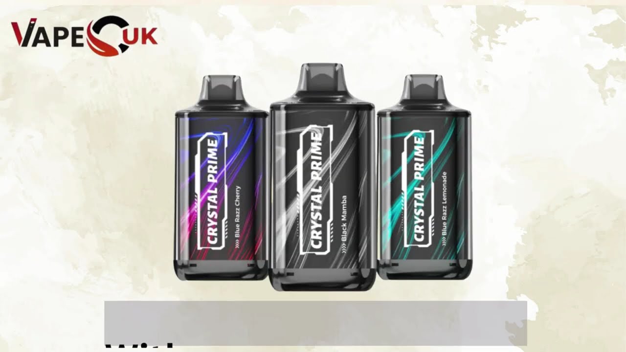 Crystal Prime Deluxe 18000 Puffs Disposable Vape Box of 10 