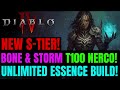 NEW S-TIER Endgame Bone Necro Is Amazing! | Unlimited Bone Storm &amp; Essence Build!