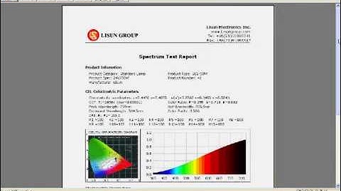 LMS-9000A  CCD Spectroradiometer Integrating Sphere Test System | CCD detector | LISUN