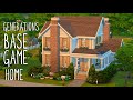 Generations Base Game Home 👨‍👩‍👧‍👦🏡 // Sims 4 Speed Build