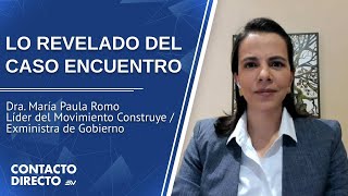 Entrevista con María Paula Romo - Líder del Movimiento Construye | Contacto Directo | Ecuavisa