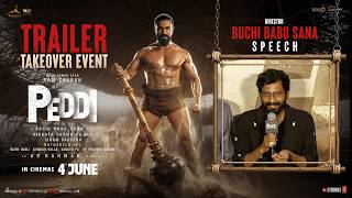 Director Buchi Babu Sana Speech | Peddi Trailer Takeover Event | Ram Charan | Janhvi Kapoor