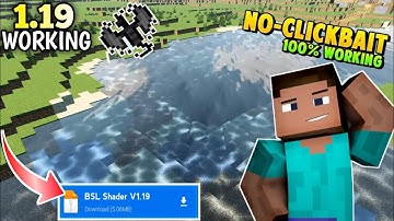 BSBE SHADER FOR MINECRAFT PE (1.19+) IN 3GB 4GB 6GB ANDROID NO LAG MCPE/BE