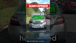 This Driver's Reverse Scam Got Caught Immediately #scam #dashcam #fraud #shorts