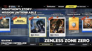 [Zenless Zone Zero Phaethon's Story] Season 1 - Chapter 2 Interlude - Mission Unthinkable