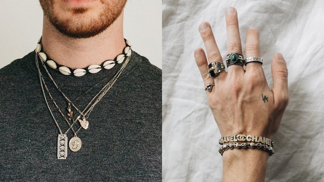 MY JEWELRY COLLECTION + Where to shop for Jewelry // Imdrewscott YouTube