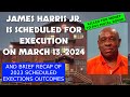 Scheduled execution 031324 james harris jr  texas death row  murder of alton wilcox