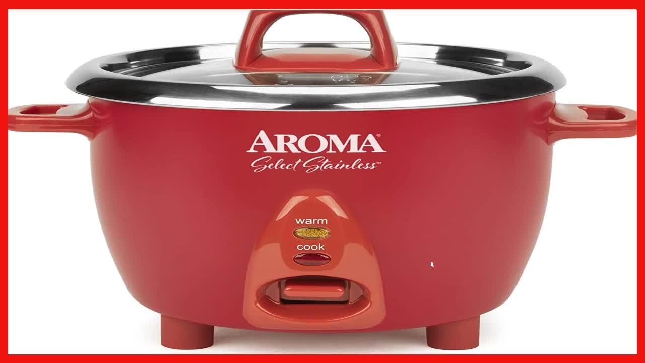 Aroma Housewares Select Stainless Rice Cooker & Warmer with