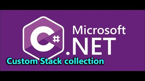 How to implement your own Stack in C#