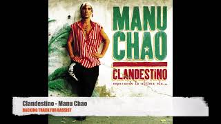 Clandestino - Manu Chao - Bass Backing Track (NO BASS) Resimi