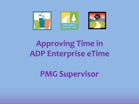 PMG Supervisor Login and Time Approvals - JAVA