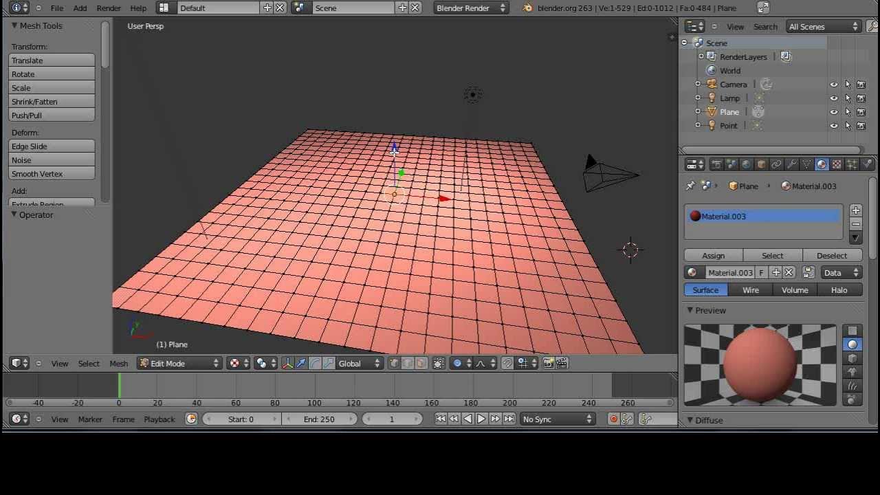 Blender Tutorial SuperPowerful Proportional Editing for new Blender