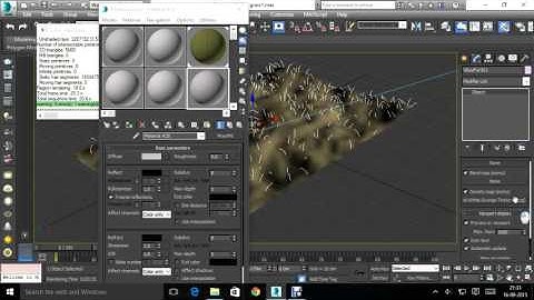 Vray Realistic Grass Using Fur & 3max Trailer