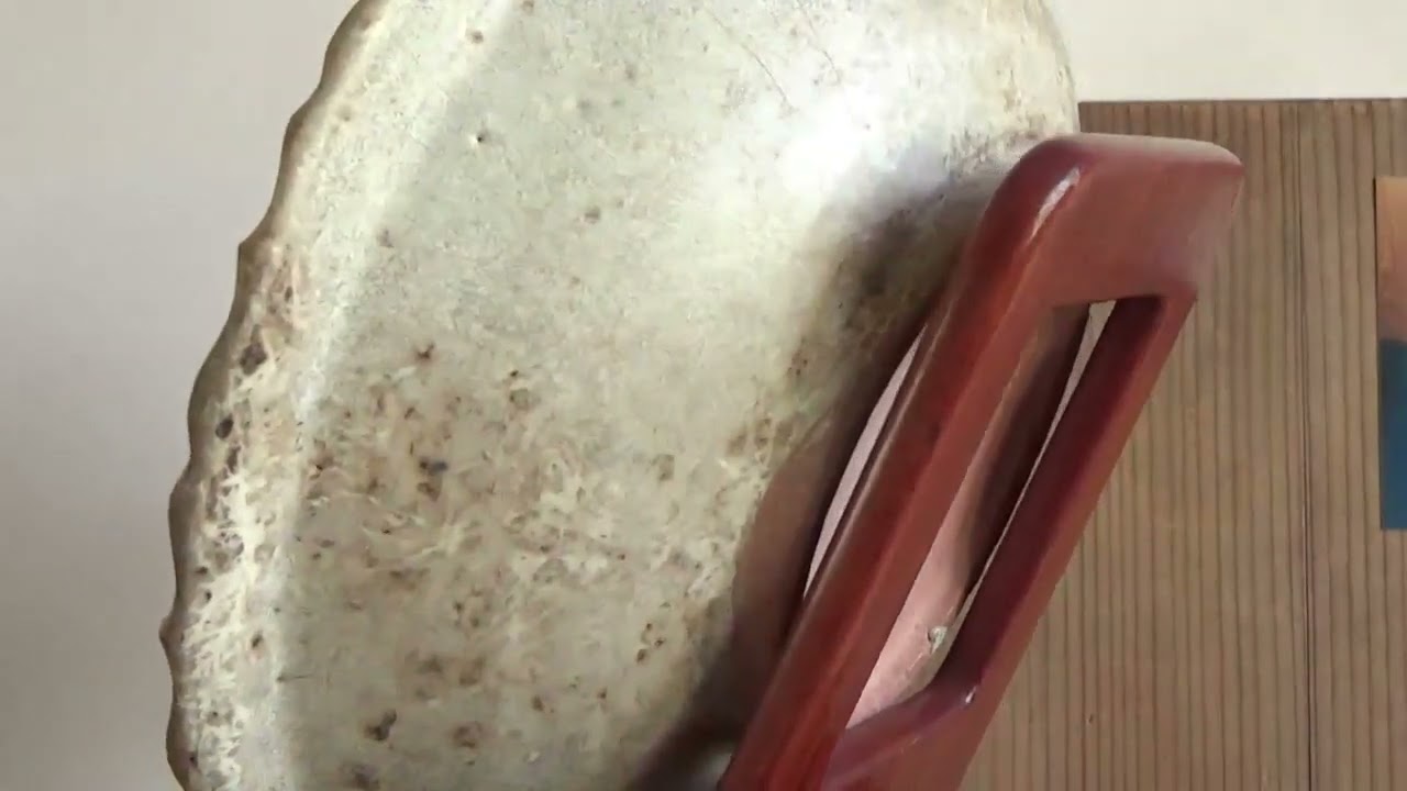 名品 15世紀 スンコロク青磁蓮花文稜花大皿 宋胡録 シーサッチャナー
