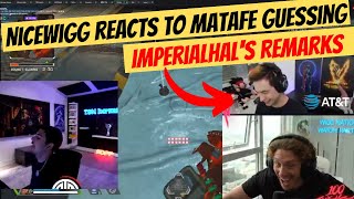 Nicewigg REACTS to MATAFE GUESSING tsm IMPERIALHAL'S REMARKS (Apex Legends)