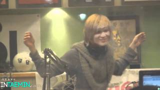 110225 DJ Taemin (focus) & DJ Minho adorkable dance fancam @ $ukira