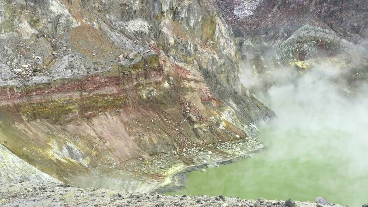 Whakaari / White Island Vulkan-Tour Neuseeland - Kratersee
