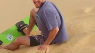Failed Sandboarding 360 Attempts