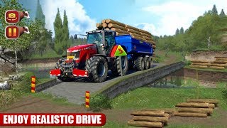 Heavy Duty Tractor Cargo Transporter 3D Android Gameplay screenshot 1
