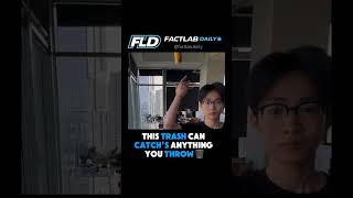 This Trash Can Can Catch Anything You Throw 🗑️