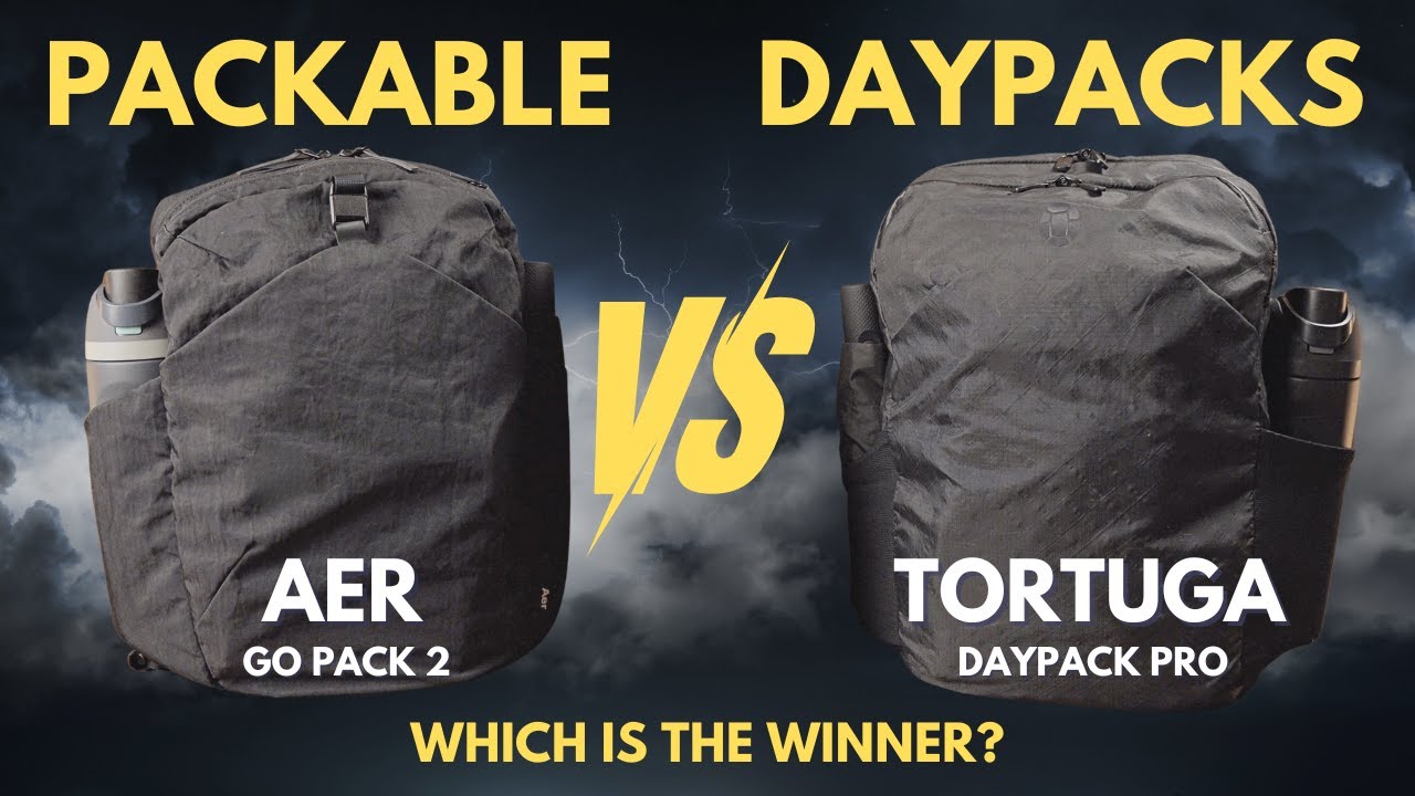 Aer Go Pack 2 vs Tortuga Daypack Pro - Which Packable Daypack Wins? Aer Go Pack 2 vs Tortuga Daypack Pro - Which Packable Daypack Wins?