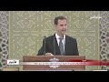 بشار الأسد يؤد ي اليمين الدستورية رئيسا لسوريا لولاية رابعة من سبع سنوات