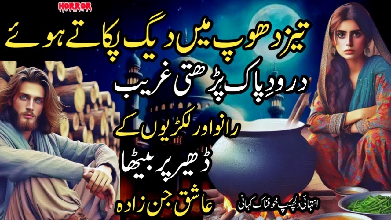 Teiz Dhop Mein Daig Pkaty Hoe Darood Pak Parthi Ghreeb Rano Aur Lakrion Per Baitha Ashiq Jinzada